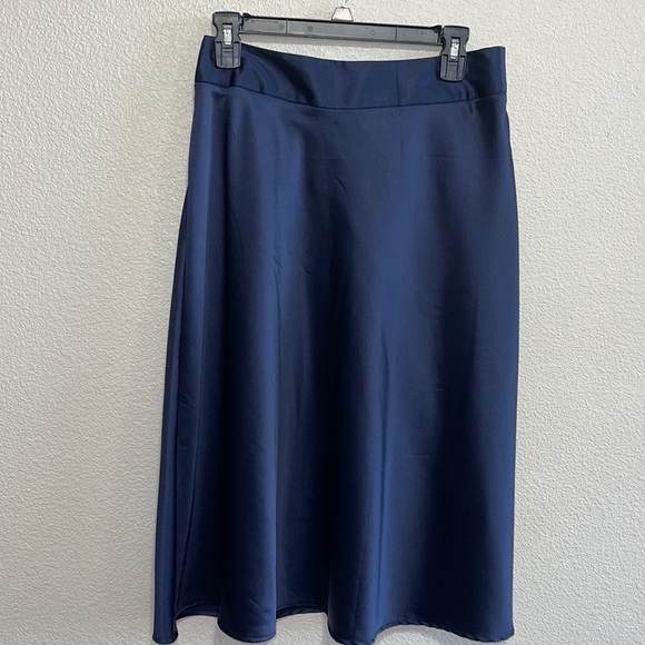 A New Day Dark Blue Skirt Size M - Picture 1 of 6